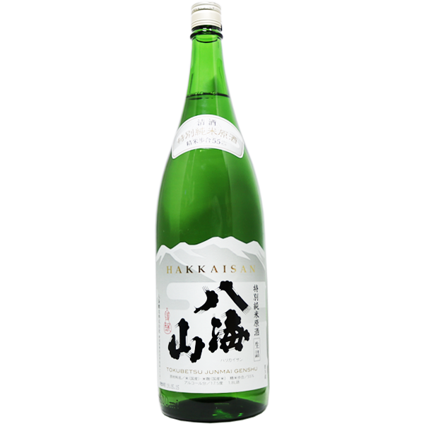 八海山 特別純米 原酒 1.8L