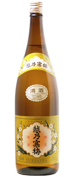 越乃寒梅 清酒 1.8L
