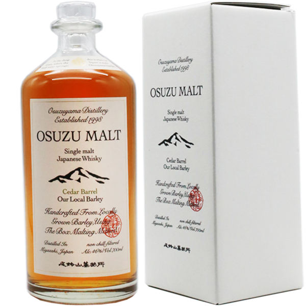 尾鈴山蒸留所 OSUZU MALT Cedar Barrel 200ml 2本-